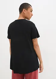 T-skjorte i A-fasong, kortermet, bonprix