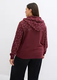 Hettesweatshirt med glidelås, bonprix