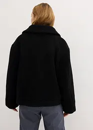 Fôret teddyjakke med krage, bonprix