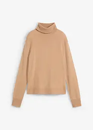 Kasjmirgenser med høy hals av Good Cashmere Standard®, bonprix