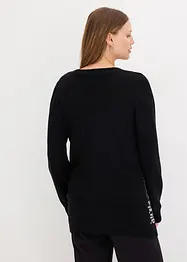 Cardigan med paljetter, bonprix