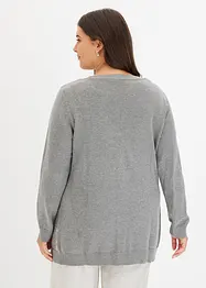 Cardigan med paljetter, bonprix