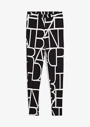 Leggings med print, bonprix