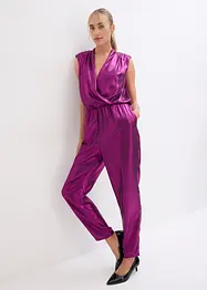 Jumpsuit med glansprint, bonprix