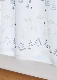 Gardinkappe med juleprint, bonprix