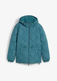 Vattert jakke med hette, bonprix