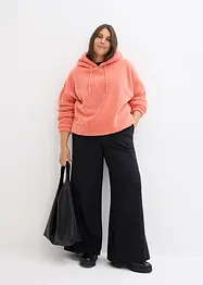 Hettegenser i pile-fleece, bonprix