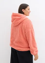 Hettegenser i pile-fleece, bonprix