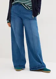 Flared jeans med høyt liv og komfortlinning, bonprix