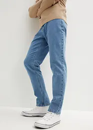 Classic Fit-jeans med stretch og delvis elastisk linning, Straight, bonprix