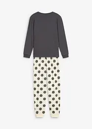 Pyjamas med økologisk bomull for barn (2-delt sett), bonprix