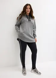 Joggedress med lang sweatshirt og leggings (2-delt sett), bonprix