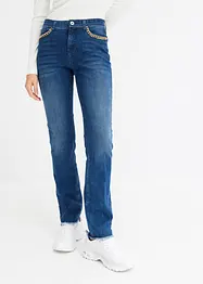 Jeans med kjede, bonprix