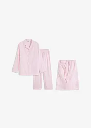 Flanell-pyjamas med gavepose, bonprix