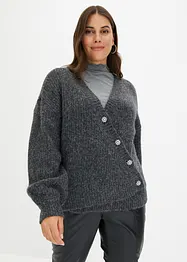 Cardigan med dekorative knapper, bonprix