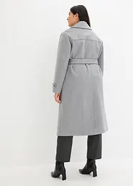 Kåpe med ull-look, bonprix