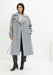 Kåpe med ull-look, bonprix