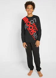 Pyjamas med økologisk bomull (2-delt sett), bonprix