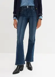 Flared-jeans Mid Waist, stretch, bonprix