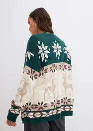 Cardigan med julemotiv, bonprix