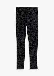 Leggings med fløyelsmønster, bonprix