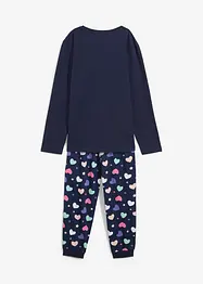 Pyjamas med økologisk bomull for barn (2-delt sett), bonprix