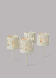 Lysestaker for adventskrans (4-pack), bonprix