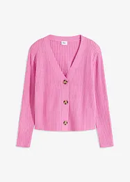 Ribbet cardigan, bonprix