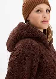 Teddyfleece-jakke, Oversized, bonprix