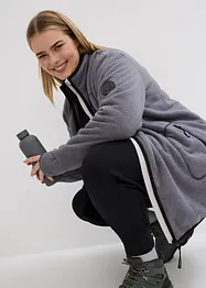 Jakke i strikket fleecemateriale med pilefleece på innsiden, bonprix