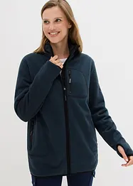 Strikket fleecejakke med teddyfleece-fôr, bonprix