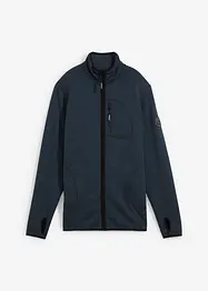 Strikket fleecejakke med teddyfleece-fôr, bonprix