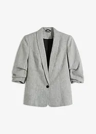 Blazer med ull-look, bonprix