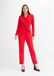 Jersey-jumpsuit i omslagsstil, bonprix