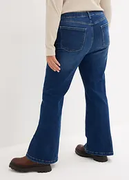 Flared-jeans High Waist, komfortlinning, bonprix