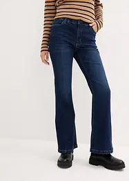 Flared-jeans High Waist, komfortlinning, bonprix