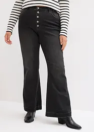 Bootcut-jeans High Waist, komfortlinning, bonprix