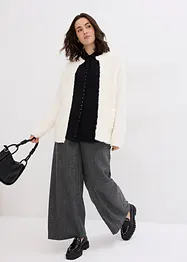 Skjorte med glitterstener, bonprix