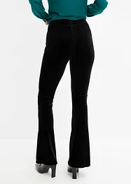 Leggings i myk fløyel, bonprix