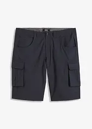 Bermudashorts i 100% bomull med cargolommer, Relaxed Fit, bonprix