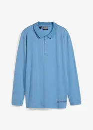 Poloshirt for barn, lang arm, av økologisk bomull, bonprix