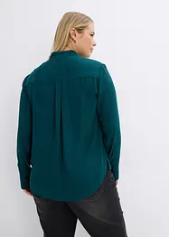 Chiffonbluse, langermet, bonprix