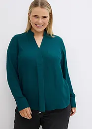 Chiffonbluse, langermet, bonprix