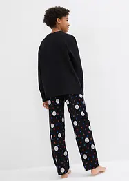 Pyjamas i myk bomull (2-delt sett), bonprix