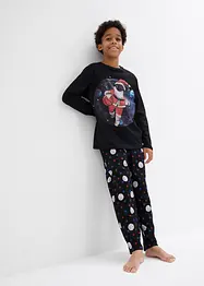 Pyjamas med økologisk bomull (2-delt sett), bonprix