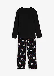 Pyjamas med økologisk bomull (2-delt sett), bonprix