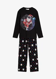 Pyjamas med økologisk bomull (2-delt sett), bonprix