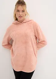 Lang kose-fleecegenser, Oversized, bonprix