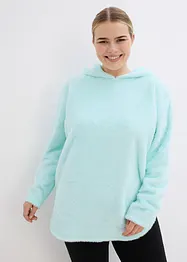 Lang kose-fleecegenser, Oversized, bonprix