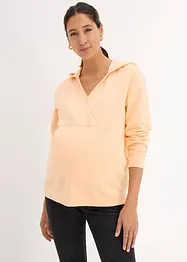 2-i-1-mamma-/ammesweatshirt i økologisk bomull, bonprix